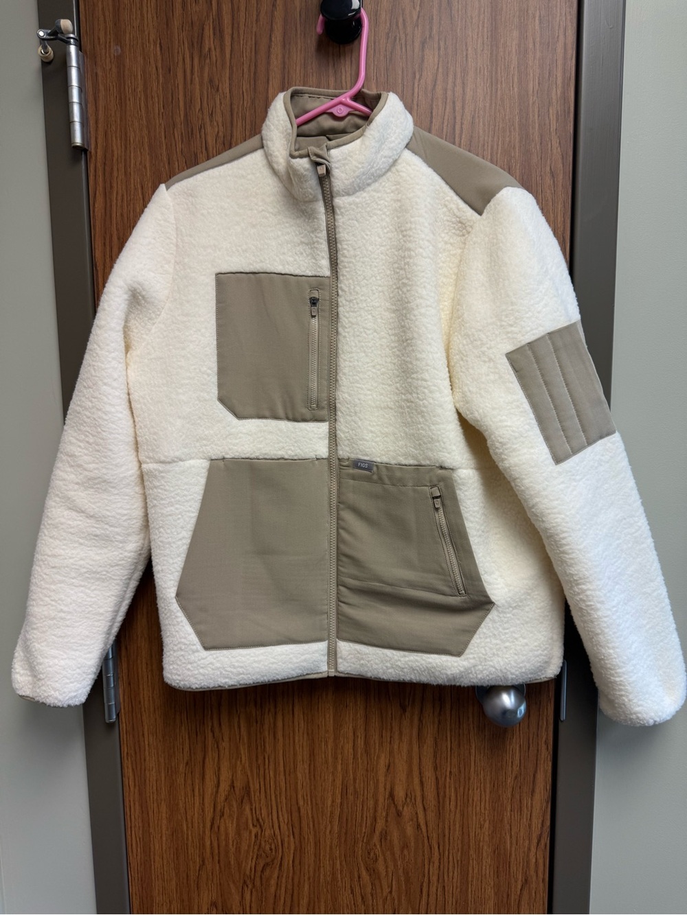 FIGS On-Shift High-Pile Sherpa Jacket